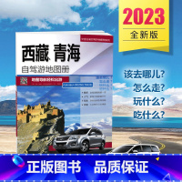 [正版]2023 西藏青海自驾游地图册 青藏线(国道109)青康线(国道214)川藏南线(国道318)北线(国道317