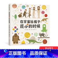 在宇宙比橘子还小的时候 [正版]在宇宙比橘子还小的时候精装绘本对宇宙和生命的来龙去脉一目了然3-4-5-6岁适读幼儿启蒙