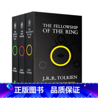 [正版]进口英文原版 魔戒三部曲指环王 The Lord of Rings 3本套装电影原著奇幻小说书 托尔金