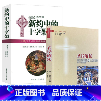 2册圣经解读+新约中的十字架 [正版]shengjing解读 西方宗教文化精读jd教z教信书籍