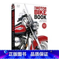 [正版]英文原版 DK摩托机车图解百科 The Motorbike Book 视觉历史图解图鉴 摩托车工艺与设计 精装