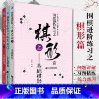 [正版]围棋进阶练习之棋形篇 上中下全套3册 基础棋形+常见棋形+实战棋形 沙砾围棋入门书籍围棋书籍大全围棋书少儿儿童