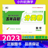 五年真题分类卷数学 小学升初中 [正版]2023新版 星空小升初数学五年真题分类卷小学毕业升学 5年真题分类卷数学小升初