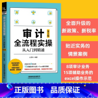 [正版]审计全流程实操从入门到精通第2版 中小企业内部高级审计理论与实务内部审计实务统计学概论基础商务与经济责任统计学