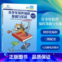 [正版]青少年软件编程基础与实战 图形化编程三级 中国电子学会全国青少年软件编程等级考试图形化编程三级配套学生用书