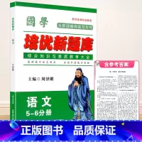 5-6分册 语文 [正版]国学 培优新题库 综合知识与素质教育大全 5-6年级分册/五-六年级分册 语文 全一册 上册下
