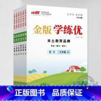 语文金版[RJ人教版] 六年级下 [正版]2023秋季2023春季新版学练优小学一年级二年级三年级四年级五年级六年级12