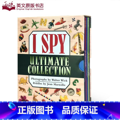 [正版]Scholastic 学乐英文原版 I Spy 视觉大发现系列10册 Ultimate Collection