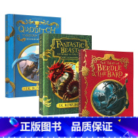 [正版]哈利波特周边外传英文原版Harry Potter The Hogwarts Library Box Set 霍