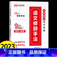 [单本]语文修辞手法 小学通用 [正版]小学语文优美句子积累大全 2023新版 语文修辞手法一二三四五六年级上下册专项训