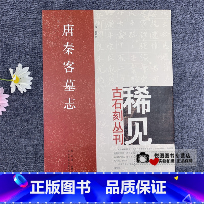 [正版]唐秦客墓志 稀见古石刻丛刊 尚晓周主编 毛笔书法字帖楷书碑帖 河南美术出版社 9787540120221