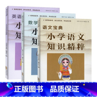 小学知识精粹[语数外套装] 小学通用 [正版]2022新版小学语文数学英语知识精粹宝典小学生一二三级四五六年级上册下册全