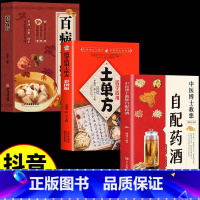 [全3册]自配药酒+土单方+百病食疗 [正版]中医博士教您自配药酒 魏陵博泡酒配方大全中药泡酒药材配方药酒配料药酒大全名