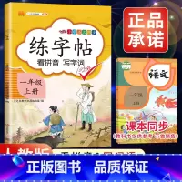 1上》练字帖 [正版]2023新版二年级下册同步练字帖三四五六年级一年级下册同步字帖人教版上册语文汉字生字本笔顺笔划拼音
