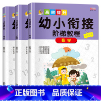 幼小衔接阶梯教程 数学 [正版]全4册全横式口算题卡10 20 50 100以内加减法天天练 幼儿园学前班大班幼小衔接一