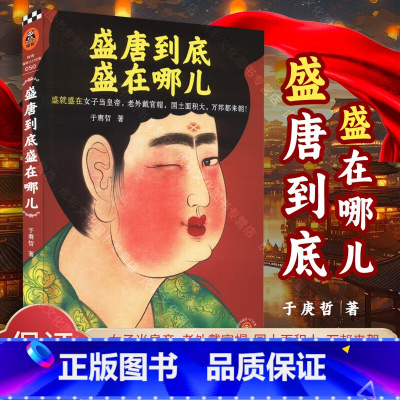 [正版]盛唐到底盛在哪儿 于赓哲著 读客中国史入门文库 隋唐五代十国 一本讲透唐朝为何强盛的盛唐小百科 书店