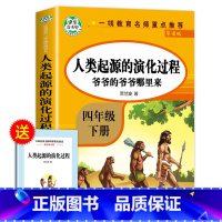 人类起源的演化过程 [正版]四年级下册阅读课外书必读全套四下快乐读书吧书目老师4年级下册 十万个为什么苏联米伊林灰尘的旅