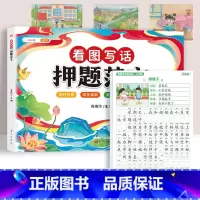 [进阶提升 全一册]看图写话练字帖+看图写话押题范文 小学二年级 [正版] 看图写话一年级练字帖每日一练上册专项训练范文