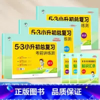 (3本)语文+数学+英语[考练测] 小学升初中 [正版]小升初真题卷2024 53小升初总复习考前讲练测语文数学英语3本