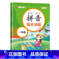 拼音同步练习册 小学一年级 [正版]一年级拼音专项练习册 拼音拼读强化训练幼小衔接幼儿园大班升一年级上册语文同步人教版拼