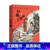 漫画版四大名著-红楼梦(精装) [正版]抖音同款漫画版四大名著全套4册精装注音版 小学生课外阅读书籍古典名著西游记 红楼