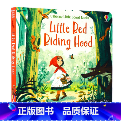 [正版]小红帽英文原版绘本Little Red Riding Hood 纸板书Usborne Little Board