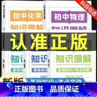 [全5册]语文+数学+英语+物理+化学 初中通用 [正版]初中知识图解大全语文数学英语物理化学公式定律手册通用版七八九年