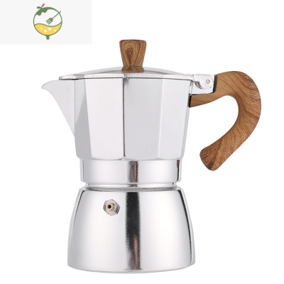 YICHENG精工款咖啡壶摩卡壶咖啡壶套装加厚欧式八角壶咖啡工具茶具