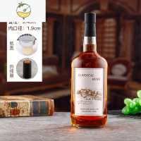 YICHENG2斤玻璃酒瓶冰酒瓶洋酒瓶空瓶酒瓶北欧分装瓶1000玻璃瓶 圣保罗酒具