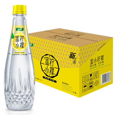 怡宝 蜜水柠檬水果饮料 480ml*15整箱装 (蜂蜜+柠檬果汁饮料)