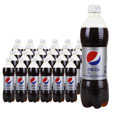 百事可乐轻怡可乐600ml*24瓶