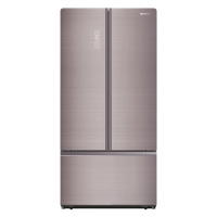 (苏宁物流配送)容声(Ronshen)601升对开门冰箱 多门冰箱 大容量 美式BCD-601WKS1HPG