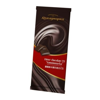 康美纳卡黑巧克力72% 75g