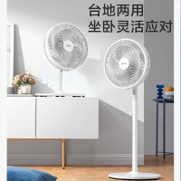 美的(Midea)电扇风扇落地扇家用台立两用轻音循环通风大风量电扇台扇小风扇七叶立式迷你扇 [SAF30AC]