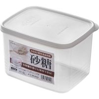 日本进口白糖罐砂糖罐厨房食品收纳储物盒子干货杂粮罐面粉密封罐 1.9L单个装