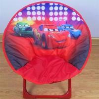 儿童月亮椅卡通小凳子宝宝餐椅折叠靠背椅便携户外沙滩椅幼儿园椅 1