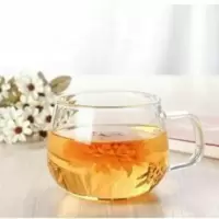 圆趣耐热玻璃茶杯花茶杯水杯牛奶杯果汁杯带把办公室水杯 圆趣耐热玻璃茶杯花茶杯水杯牛奶杯果汁杯带把办公室水杯