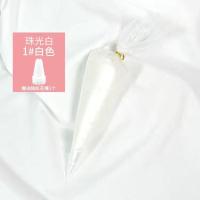 仿真珠光白奶油胶100g袋装奶油胶仿真珍珠白奶油胶手工diy材料 [100g袋装奶油胶]珠光白 1个装