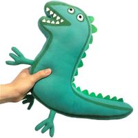 乔治的恐龙先生毛绒玩具公仔小猪佩琪同款塑料玩偶布娃娃睡觉抱枕 双面恐龙 36*40[普通款]