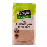 新西兰Mrs Rogers粉盐喜马拉雅天然矿物盐天然有机玫瑰细盐1kg 粉盐1kg*1袋