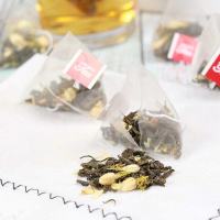 茉莉花茶绿茶花茶组合三角包茶饮奶茶店用浓香型茉莉花茶50泡/袋 15小包装
