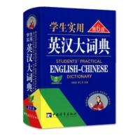 学生实用英汉大词典第6版32开英语字典小学初中 高中 工具书 英汉大词典(单色版)