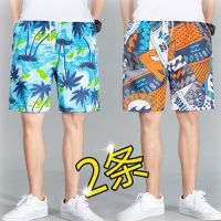 男士夏季沙滩裤短裤男大码休闲五分裤大裤衩潮男装