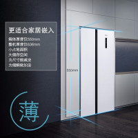西门子(SIEMENS) BCD-502W(KA50NE20TI) 502升变频无霜对开门冰箱大容量超薄嵌入