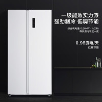 松下(Panasonic) NR-EW63WSA-W 对开门冰箱一级能效 风冷无霜变频 632升大容量冰箱双开门 白色