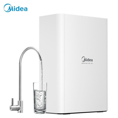 美的(Midea) MU1861A 净水器家用厨房小体积大通量无废水不用电超滤过滤器 小白超滤机