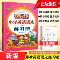 2021新版薄冰小学英语语法练习单词环球语法练习册小升初复习资料 语法练习册