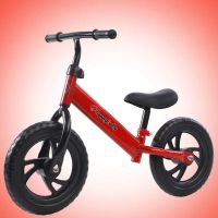 [红色]黑色轮胎+礼品+工具 新品儿童平衡车2-6岁踏步车无脚踏单车男女宝宝溜溜车滑行车