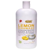 柠檬香型 1 GW牌浓缩洗碗液(柠檬香型)1L强力去污无磷配方温和不伤手易冲洗