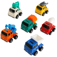 工程车6只装(新款) [贝恩施 ]工程车挖土机儿童惯性回力车玩具男孩小汽车6只套装